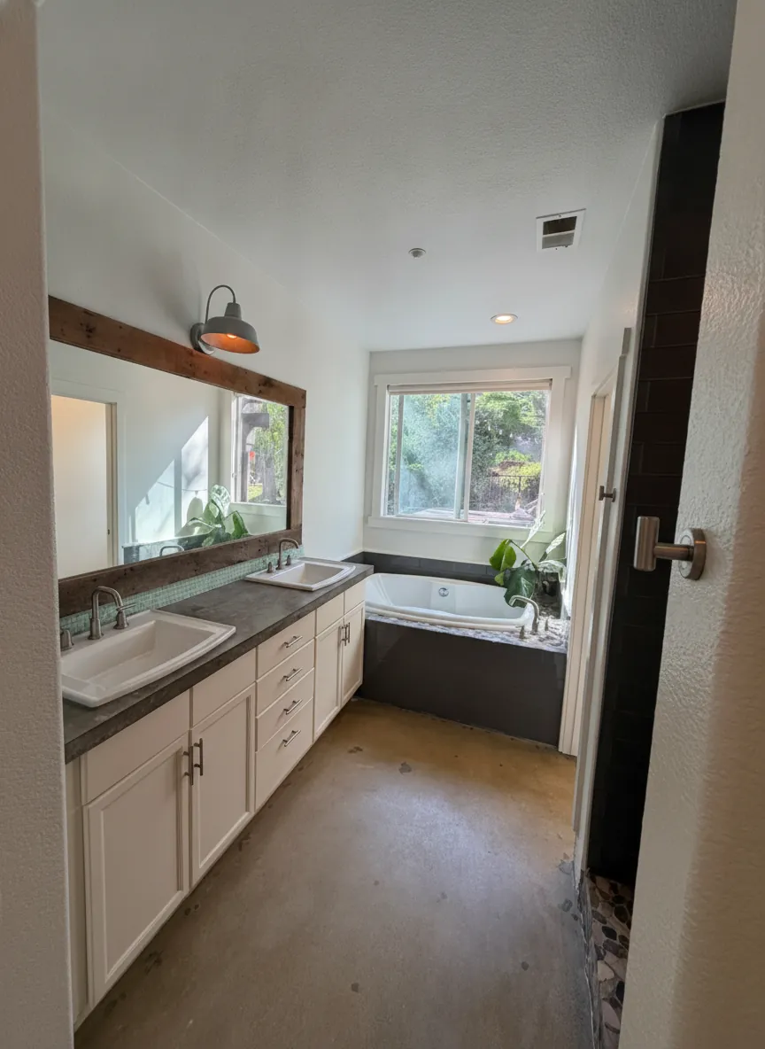 A premium Newport Beach interior finish